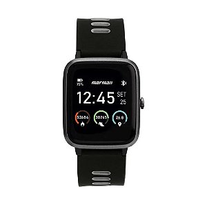 Smartwatch Mormaii Life GPS Touchscreen Preto MOLIFEGAA8C