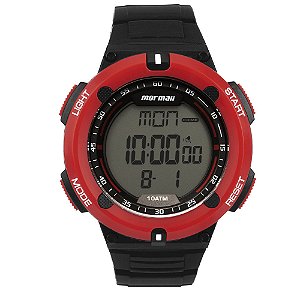 Relógio Masculino Mormaii Digital Borracha