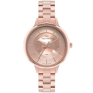 Relógio Technos Feminino Brilho Rosé - 2039DV1J
