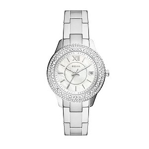 Relógio Feminino Fossil Aço Prateado ES51301KN