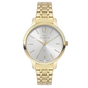 Relógio Technos Feminino Analógico Dourado
