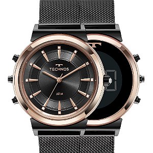 Relógio Anadigi Feminino Preto 9T33AB4P