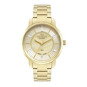 Relógio Feminino St.moritz Dourado