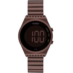 Relógio Feminino Fashion Fit Slim EUBJT016AF4M