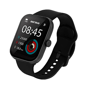 Relógio Smartwatch Mormaii Life Ultra Preto MOLIFEUAA8P