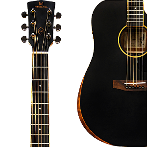 Violão Elétrico Michael Elegance BT VME730 TB Folk com Efeitos