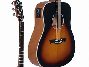 Violão Tagima TW-25 EQ Folk Black Sunburst
