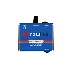 Amplificador De Fone 3 Em 1 New Live Power Fone B