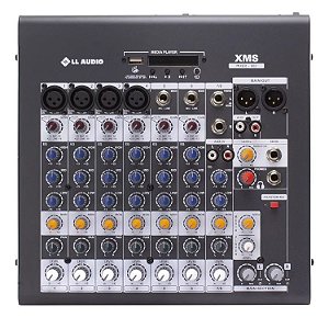 Mesa De Som Ll Audio 8 Canais Xms802 Bivolt Bluetooth