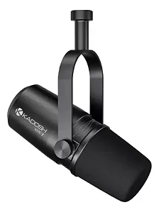 Microfone Kadosh KME-7 Cardiode Dinâmico Podcast, Streamers