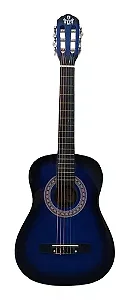 Violão MYTH MT34N Infantil Acústico Nylon Azul Sunburst