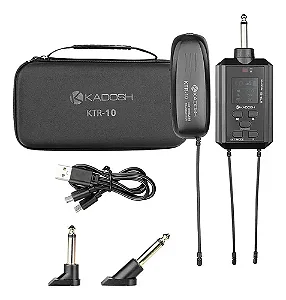 Transmissor E Receptor Kadosh KTR-10 Sem Fio Com Efeitos P/Instrumento