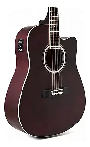 Violão Eletroacústico Waldman DCE-41 BRB Aço