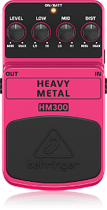Pedal De Efeito Behringer Heavy Metal HM300
