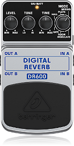 Pedal De Efeito Behringer Digital Reverb DR600