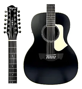 Violão Tagima 12 Cordas Azteca Xii BKS Destro Black Satin