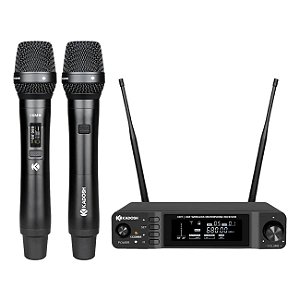 Microfone Sem Fio Kadosh K621 M Talk Back Kcomm-b6 Uhf