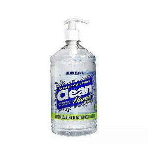 ALCOOL EM GEL CLEAN HANDS 830 G