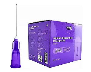 AGULHA HIPODERMICA 20X0,55 MEDIX