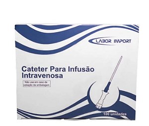 CATETERC/ DISP DE SEGURANCA 24G LABORIMPORT