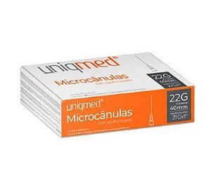 MICROCANULAS C/ AGULHA (22GX70MM) UNIQMED