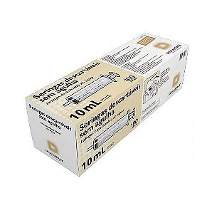 SERINGA 10ML SLIP DESCARPACK