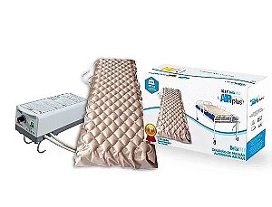 COLCHAO PNEUMATICO AIR PLUS ANTI ESCARAS 127V DELLAMED