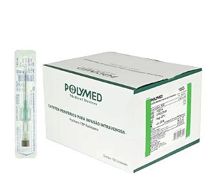 CATETER INTRAVENOSO 18G POLYMED