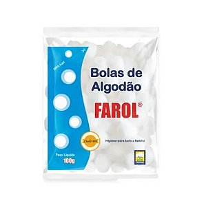 ALGODAO BOLA 100G FAROL