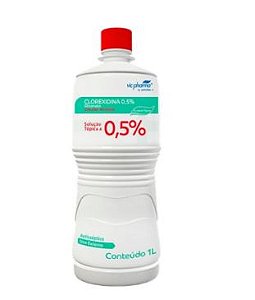 CLOREXIDINA 0,5% ALCOOLICA 1L VICPHARMA