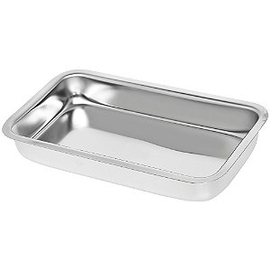 CUBA INOX RETANGULAR 25X16X3CM FORTINOX