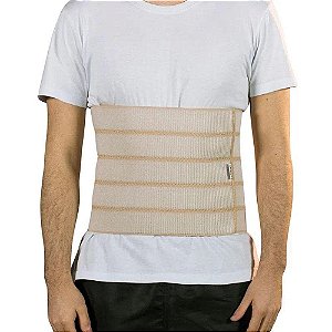 FAIXA ABDOMINAL ELASTICA 6 PAINEIS 30CM MERCUR