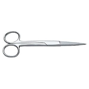 TESOURA CIRURGICA RETA F/F 15CM VITAL