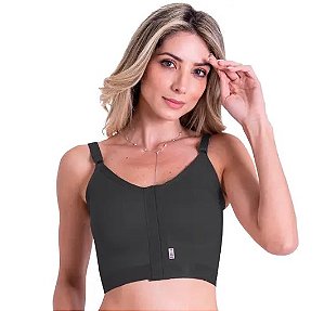 SUTIA POS CIRURGICO COM REFORCO PRETO BIOBELA G 46