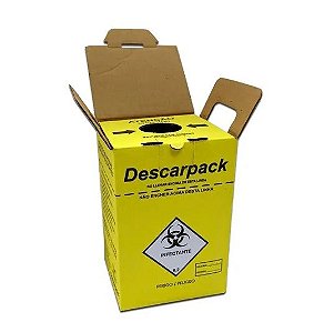 COLETOR PERFURO CORTANTE 13 LITROS DESCARPACK