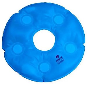 ALMOFADA GEL REDONDA COM ORIFICIO NATURAL HC