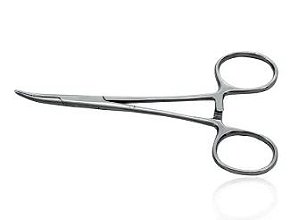 PINCA HEMOSTATICA MOSQUITO CURVA 12,5CM VITALGOLD