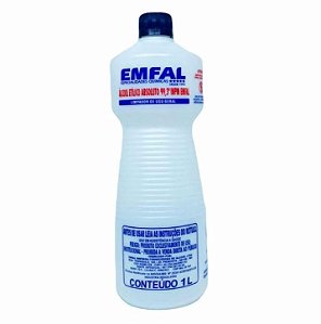 ALCOOL ETILICO ABSOLUTO 1L 99,3 EMFAL