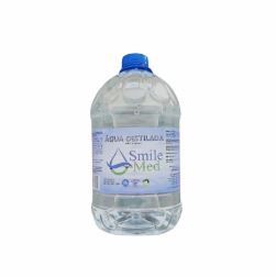 AGUA DESTILADA 5 LITROS SMILEMED