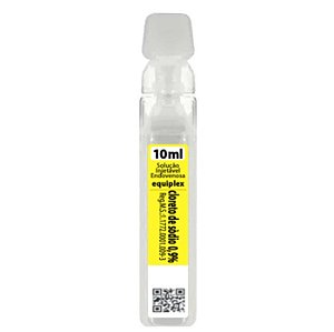 CLORETO DE SODIO 0,9% 10ML EQUIPLEX