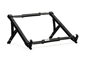 Suporte para Notebook Ergonômico Ajustável 5 Níveis ABS - Preto