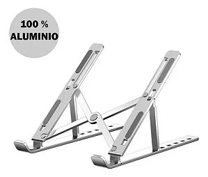 Suporte para Notebook Tablet  Ergonômico Ajustável em 7 Níveis Portátil Alumínio
