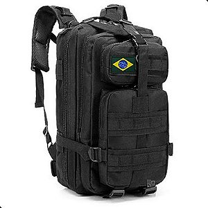 Mochila assault preta Cool Walker 30L
