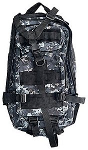 Mochila assault preta digital 30L