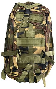 Mochila assault camuflada (verde) 30L
