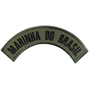 Tarjeta Marinha do Brasil Camuflado Antigo (curvada)