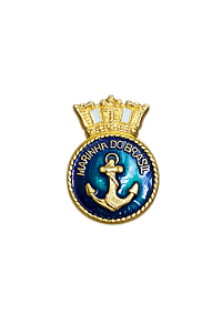 Broche Metal Marinha do Brasil