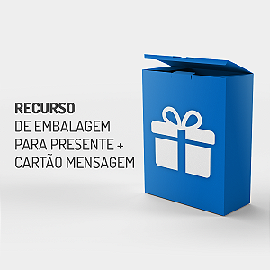 Embalagem p/ Presente + Cartão Mensagem