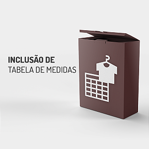 Inclusão de Tabelas de Medidas