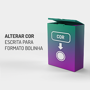 Alterar Cor Escrita para Formato Bolinha